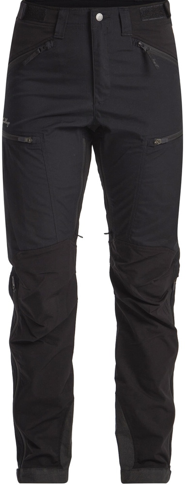 productImage: Makke High Waist Curved Pant naisten ulkoiluhousut, musta