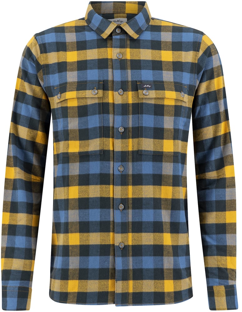 productImage: Rask Shirt Unisex flanellipaita, kullankeltainen
