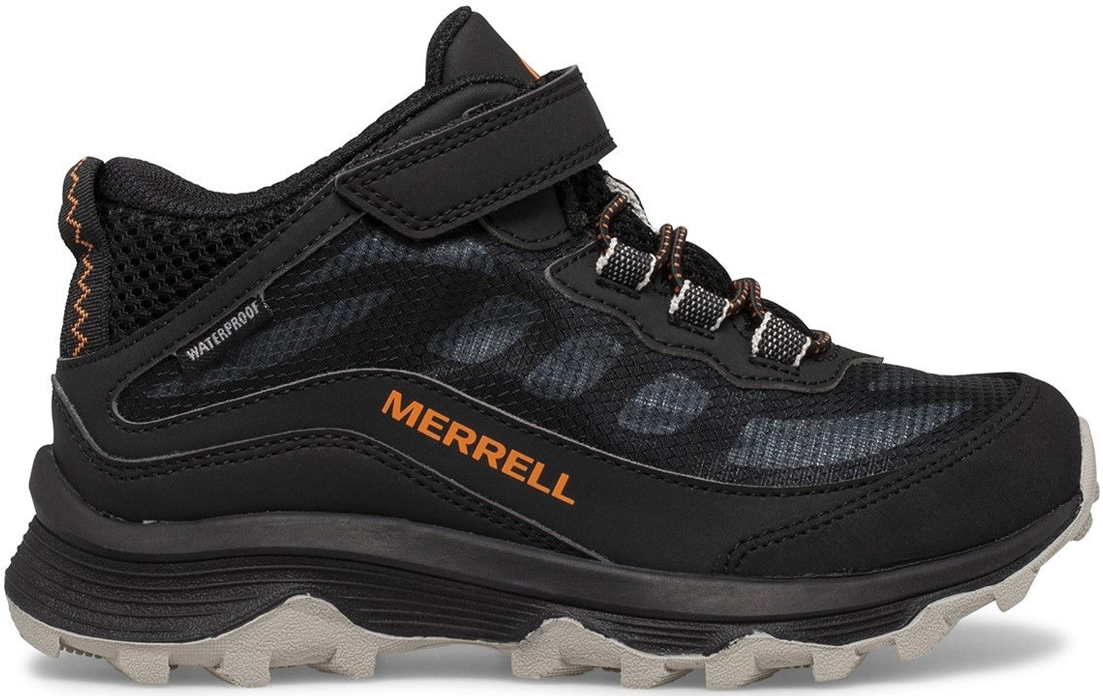 productImage: Junior Moab Speed Mid A/C Waterproof lasten ulkoilukengät, musta