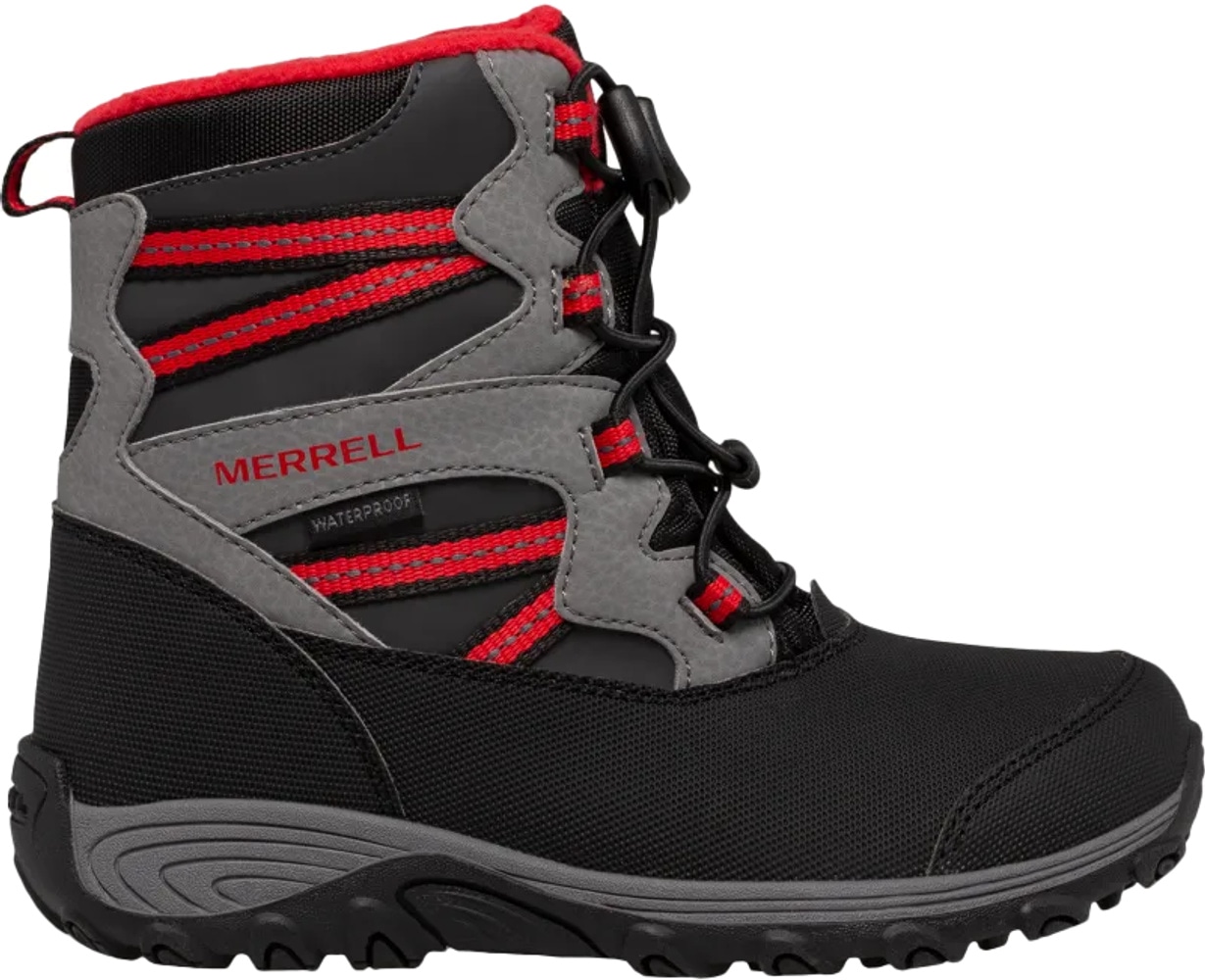 productImage: Kids Outback Snow Boot 2.0 WP lasten talvikengät, punainen/musta