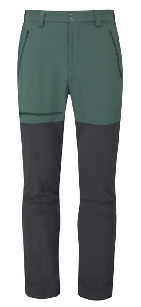productImage: Torque Mountain Softshell Pants kiipeilyhousut, metsänvihreä/musta