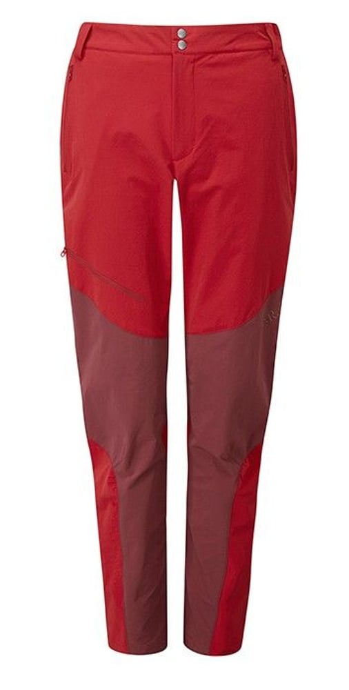 productImage: Torque Mountain Softshell naisten kiipeilyhousut, punainen