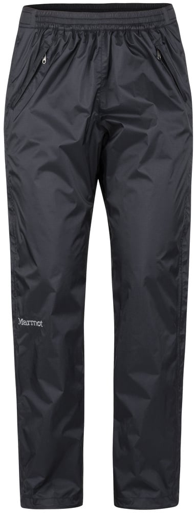 productImage: PreCip Eco Full Zip naisten sadehousut, musta