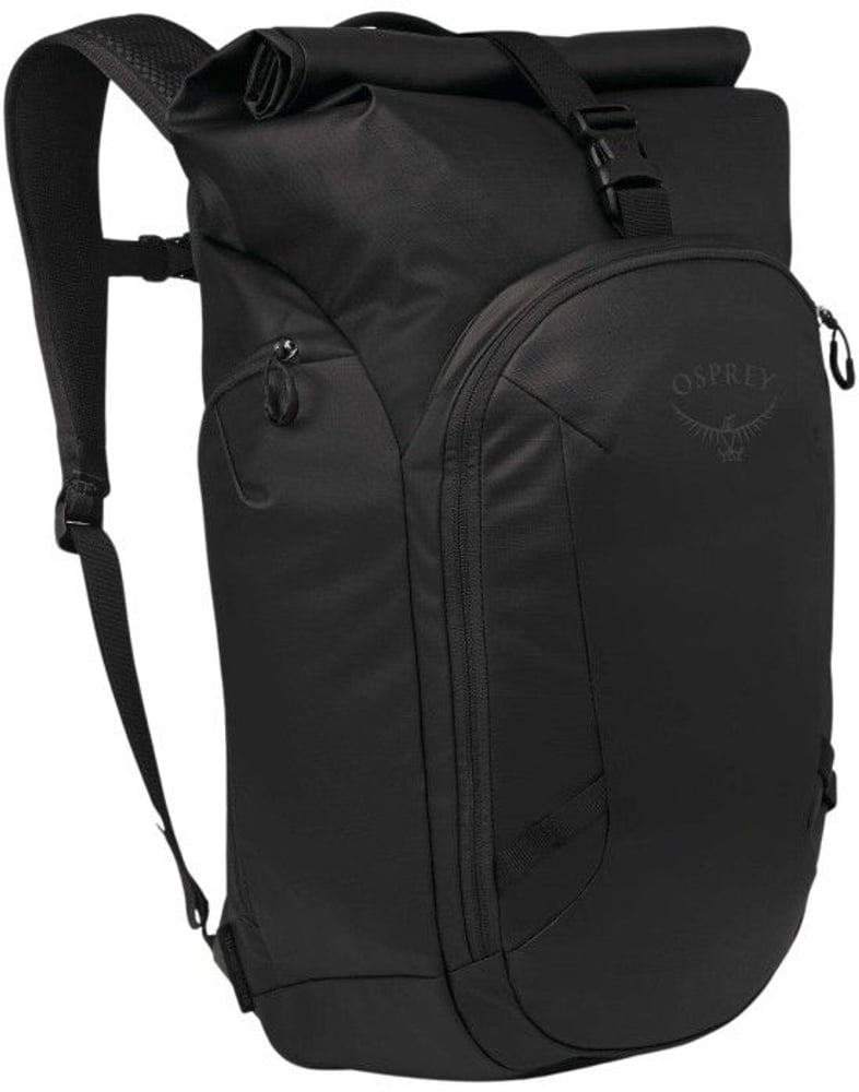 productImage: Transporter Roll Top Pack Raven Black/Black