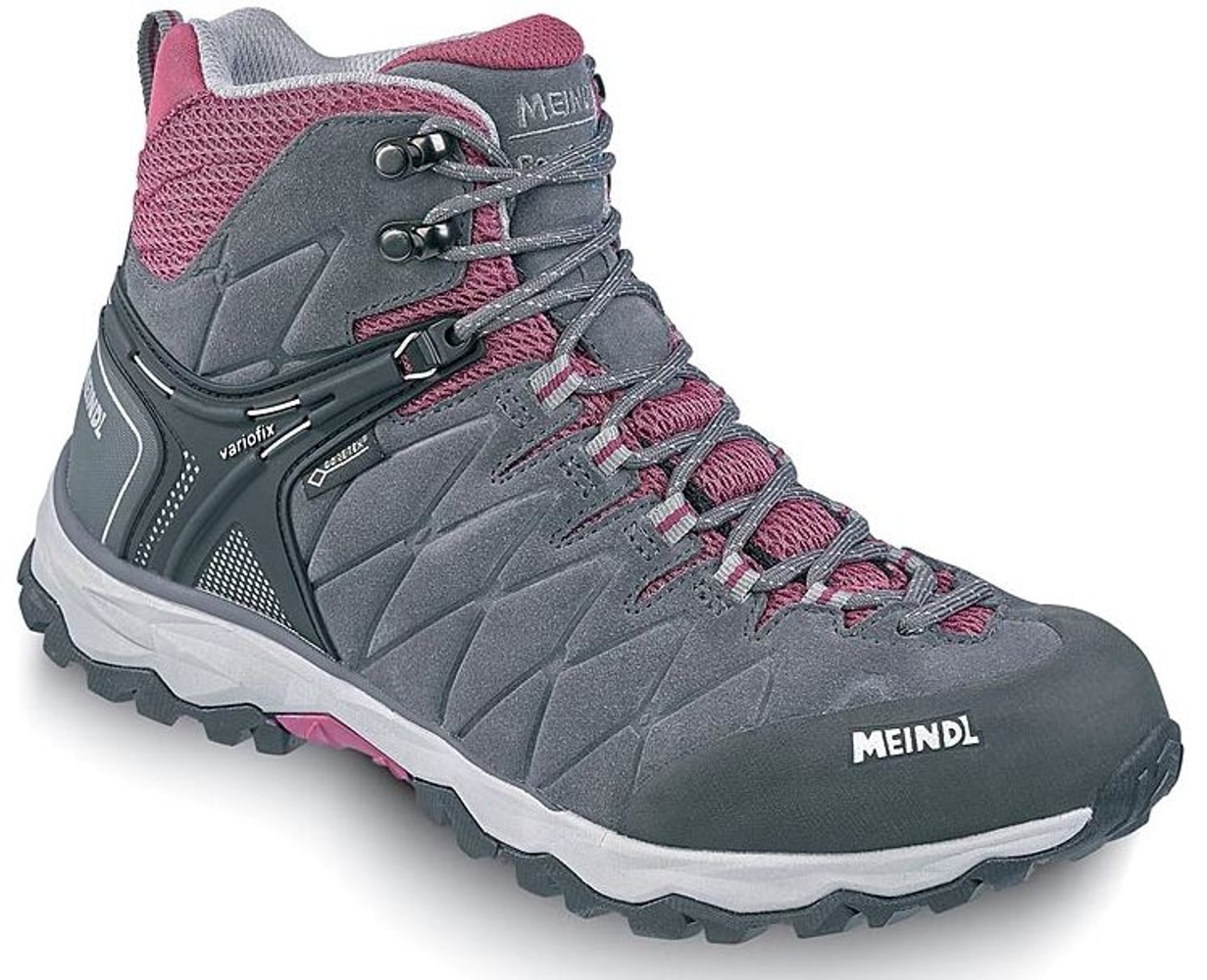productImage: Mondello Mid GTX naisten trekkingkenkä, harmaa/punainen