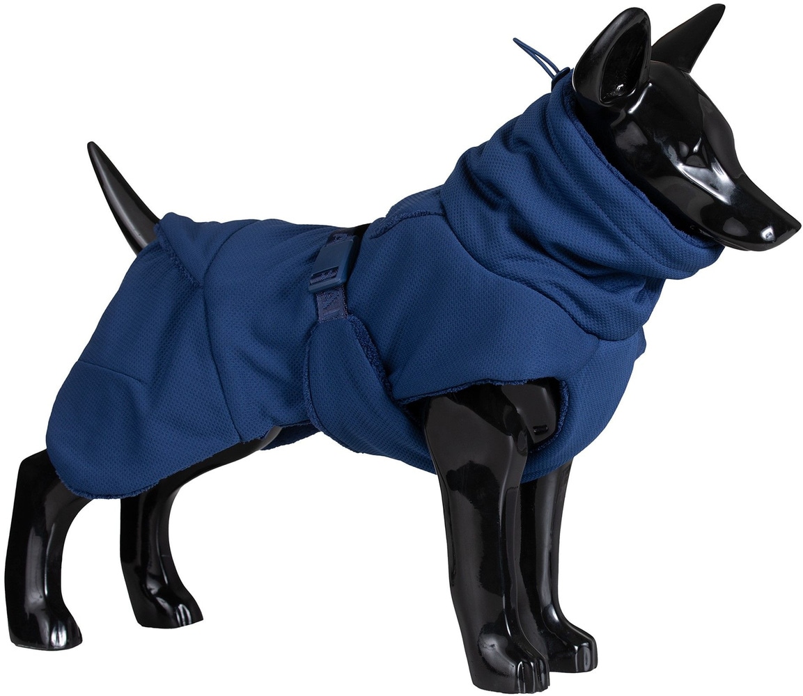 productImage: Drying Coat 2Go koirien kuivausloimi, 35 - 50 cm, tummansininen