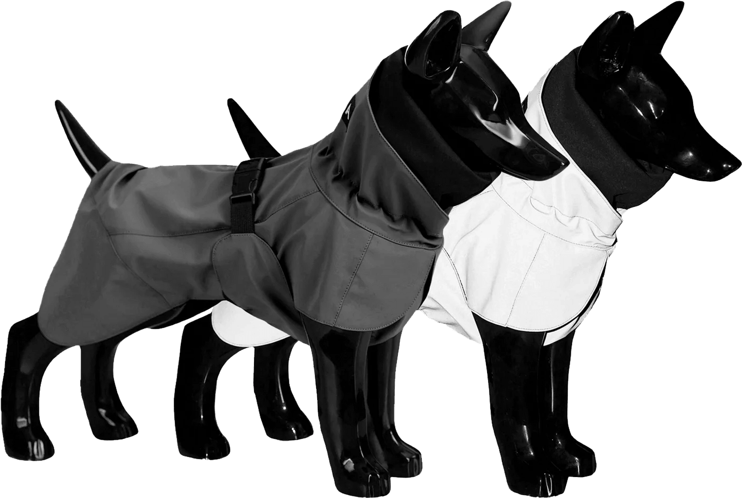 productImage: Visibility Raincoat koiran sadetakki, 30 cm, harmaa
