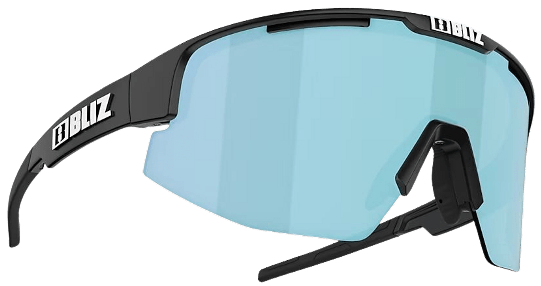 productImage: Matrix Matte Black Smoke w Ice Blue Multi urheilulasit