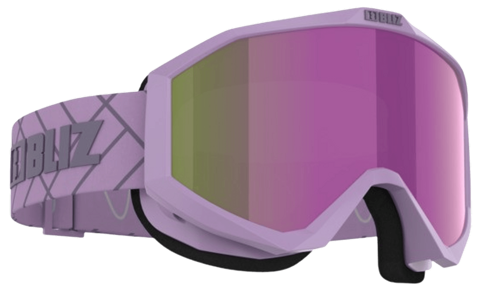 productImage: Liner laskettelulasit, Matt Purple/Dark Purple Logo/Brown Purple