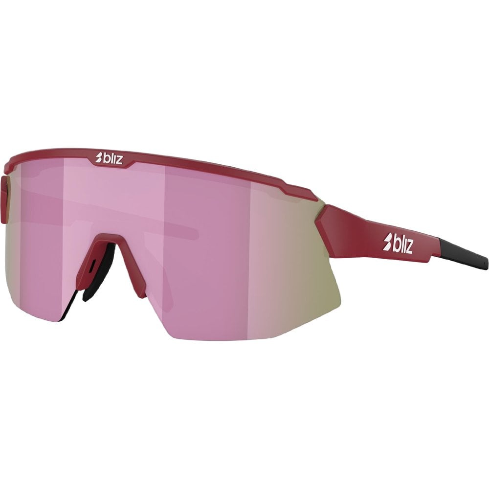 productImage: Breeze Small Matt Burgundy + Brown w Rose Multi + Spare lens Pink urheilulasit
