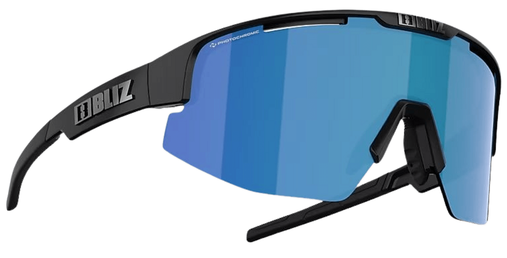 productImage: Matrix Matt Black Nano Optics Photochromic Brown w Blue Multi urheilulasit