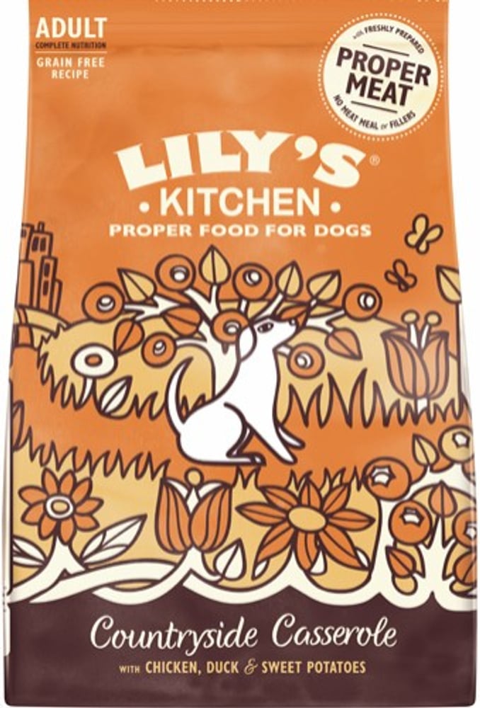productImage: Lily's Kitchen Adult Chicken & Duck Countryside Casserole koirien kuivaruoka, 2,5 kg