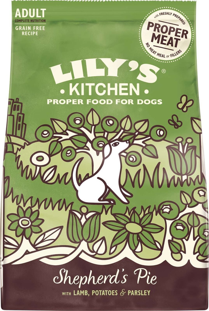 productImage: Lily's Kitchen Adult Shepherd’s Pie Lamb Potatoes & Parsley koirien kuivaruoka, 2,5 kg