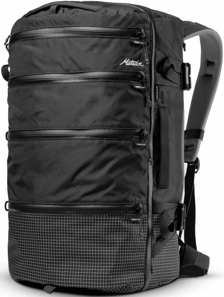 SEG28 Segmented Backpack reppu, musta, view: 1