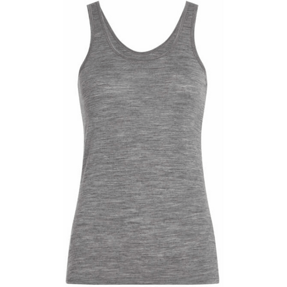 W's Merino 150 Siren Tank Gritstone HTHR-013, view: 1
