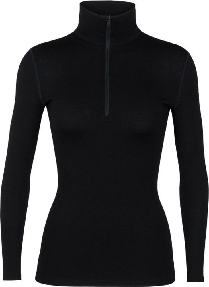 productImage: Tech LS Half Zip 260 naisten kerrastopaita, musta