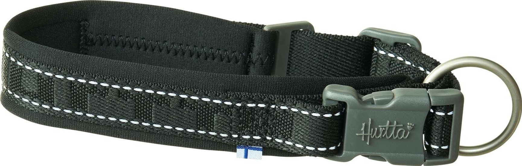 Casual Collar ECO kaulapanta, 20 - 45 cm, musta, view: 1