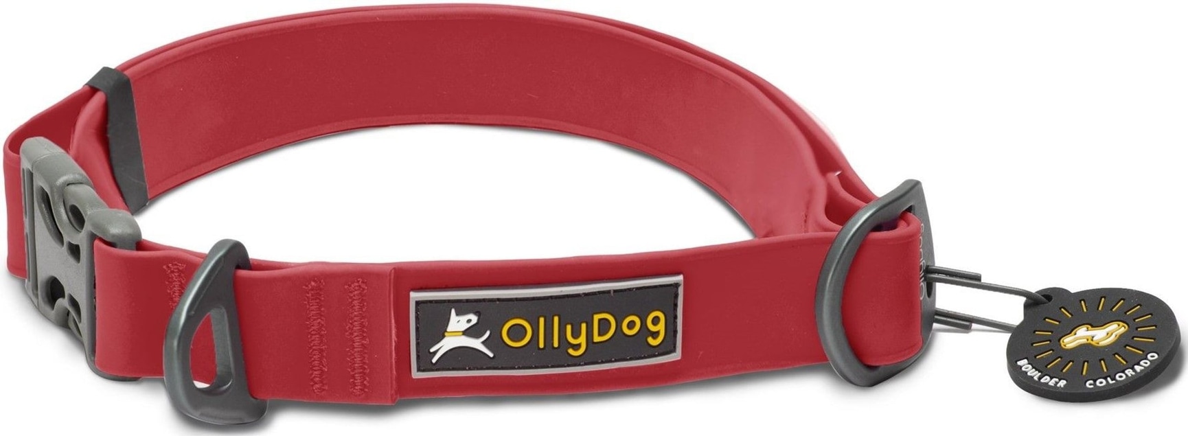 productImage: OllyDog Tilden Collar kaulapanta, punainen