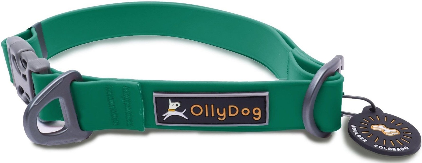 productImage: OllyDog Tilden Collar kaulapanta, vihreä
