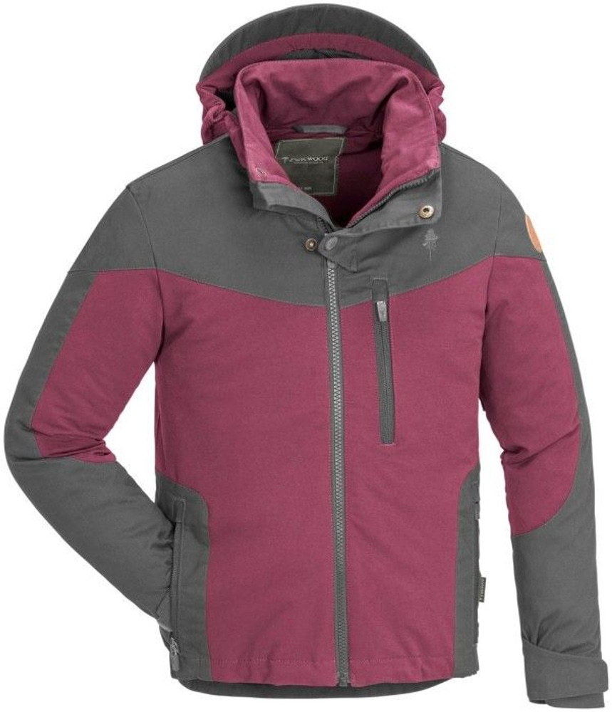 productImage: Finnveden Hybrid Jacket Kids Plum/D.Anthracite