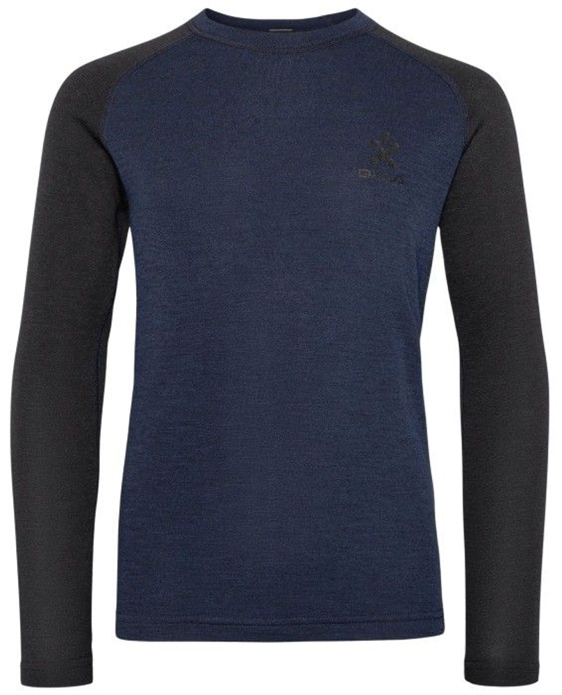 productImage: Junior Norm Merino Wool Crew lasten kerrastopaita, Navy