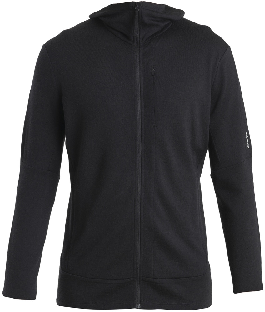 Mer 260 Quantum IV LS Zip Hoodie merinohuppari, Black, view: 1