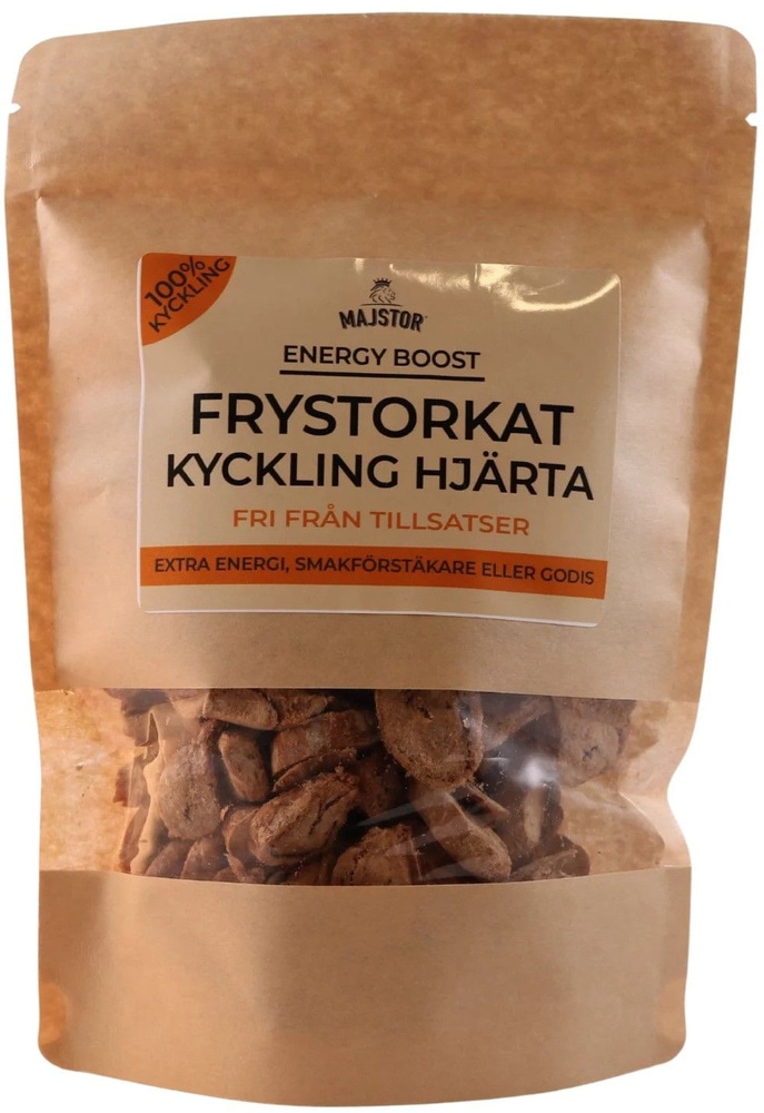 productImage: Frystorkat Kycklinghjärta makupalat, 100g