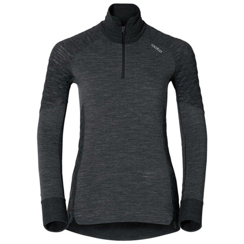 productImage: X-Warm Half-Zip L/S -naisten kerrastopaita musta