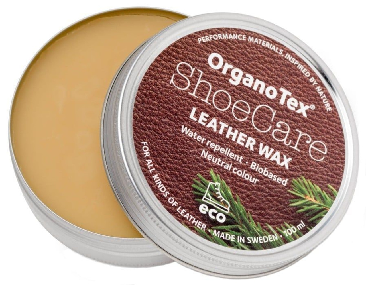 productImage: OrganoTex ShoeWax Leather Wax nahkavaha, 100 ml