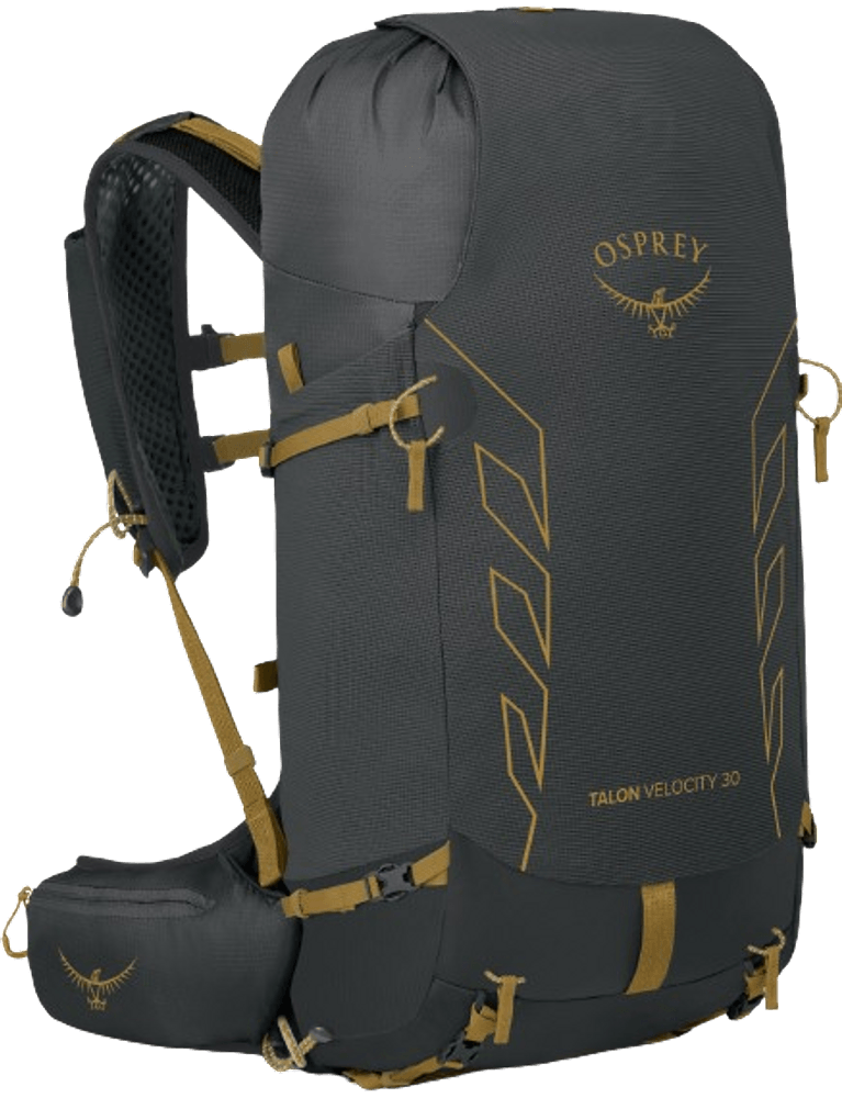 productImage: Talon Velocity 30 reppu, Dark Charcoal/Tumbleweed Yellow