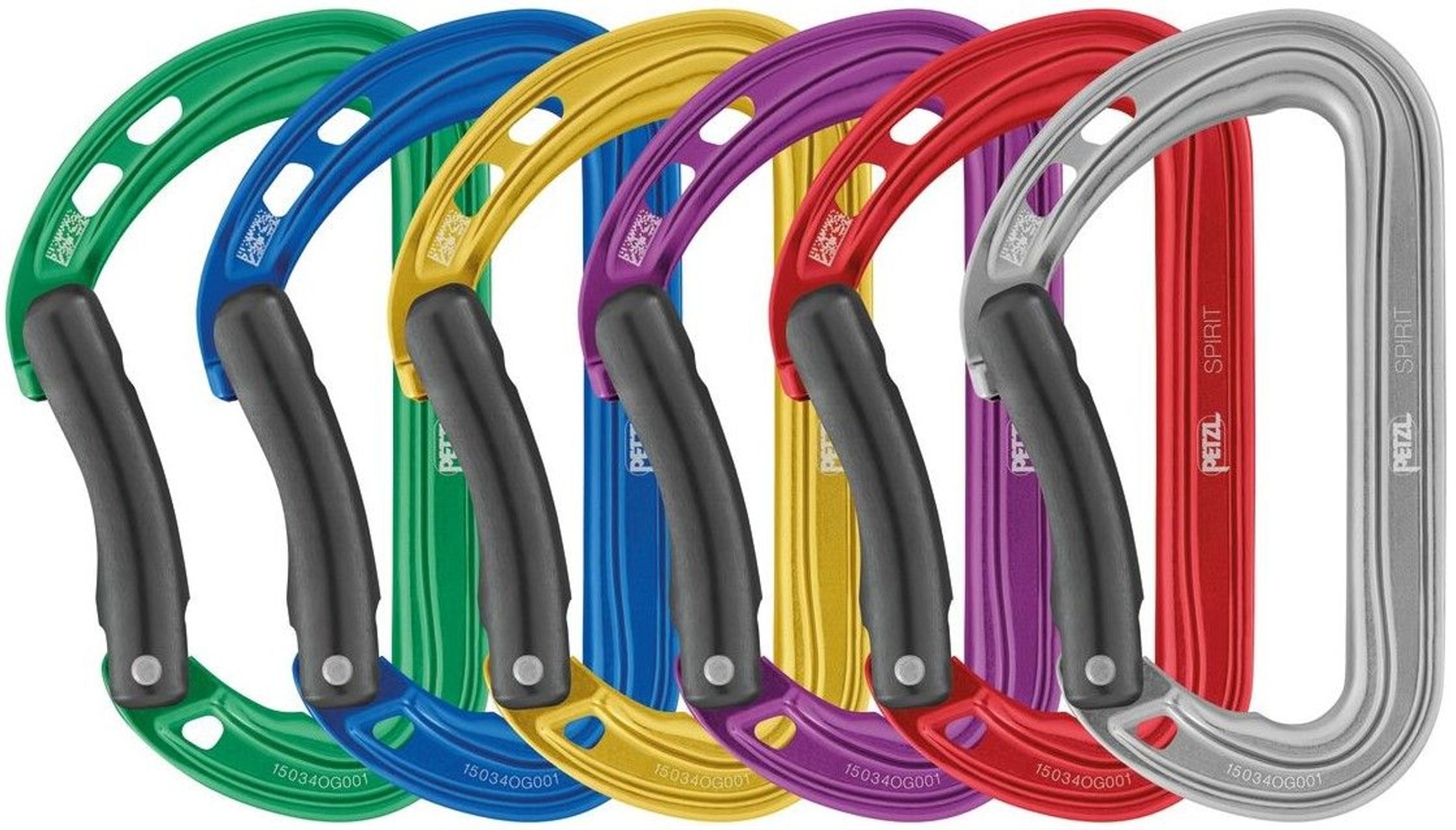 productImage: 6-Pack Spirit Bent karabiinit, 6 kpl