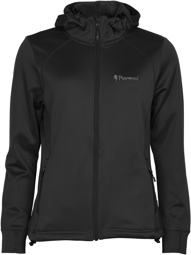 productImage: Finnveden Hoodie naisten fleecetakki, musta