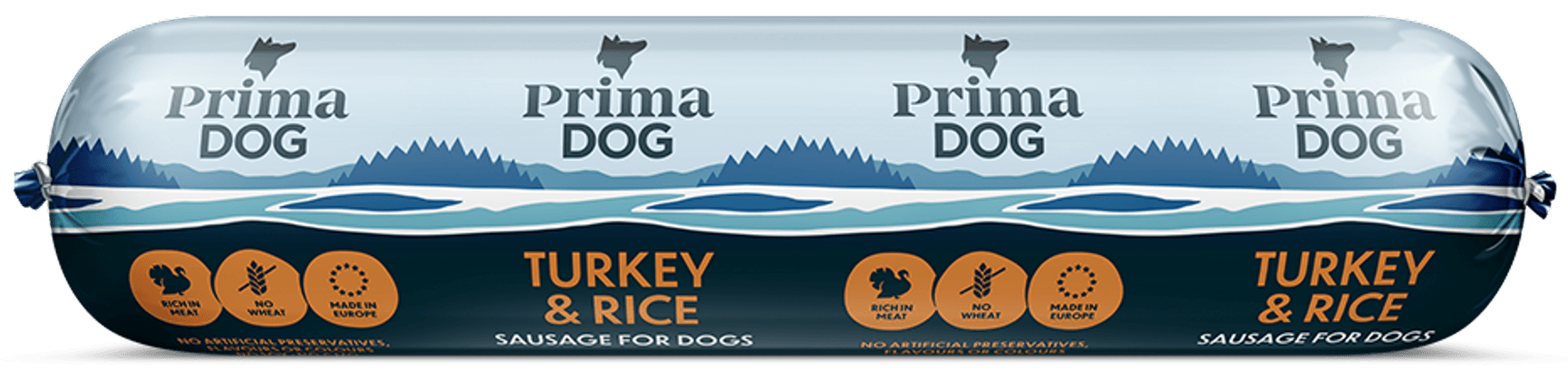 productImage: PrimaDog Turkey & Rice -koiranmakkara 800 g