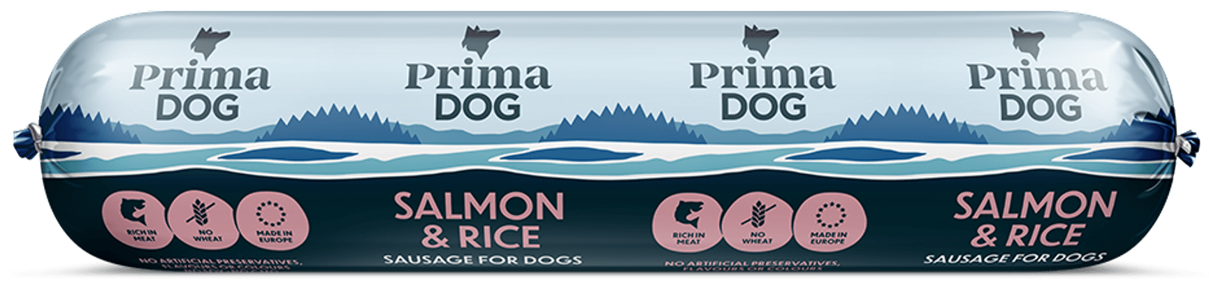 productImage: Prima Salmon & Rice -koiranmakkara 800 G