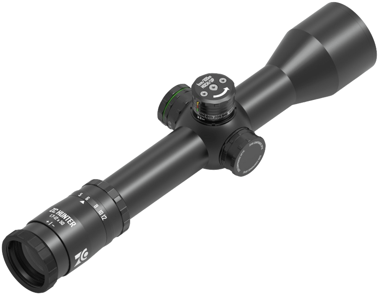 productImage: Hunter 1,7-12x50 4A-I SFP Ballistic Turret tähtäin
