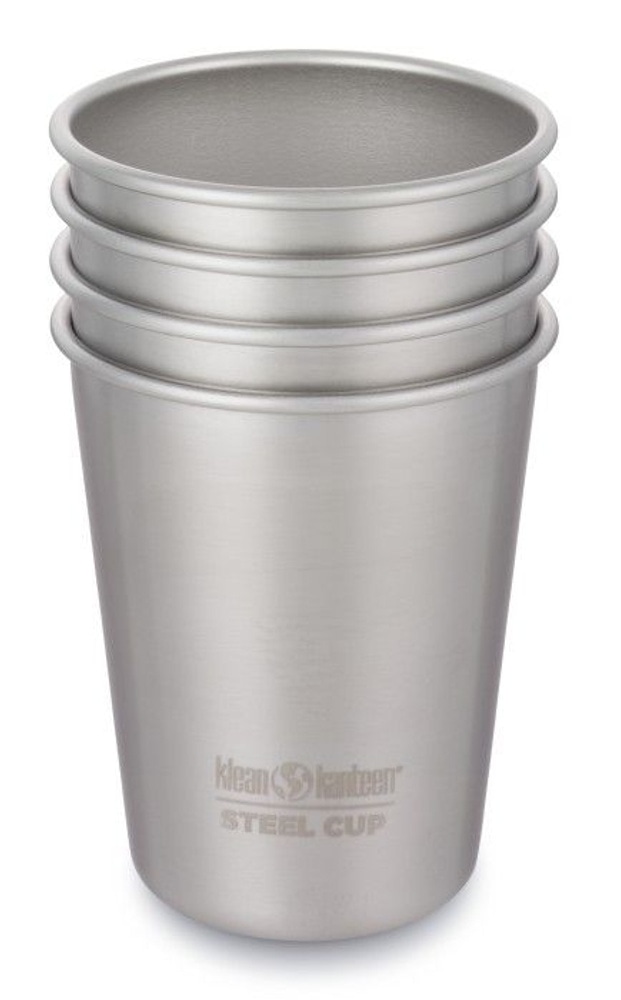 productImage: Steel Cup mukit, 296 ml, 4kpl, Brushed Stainless