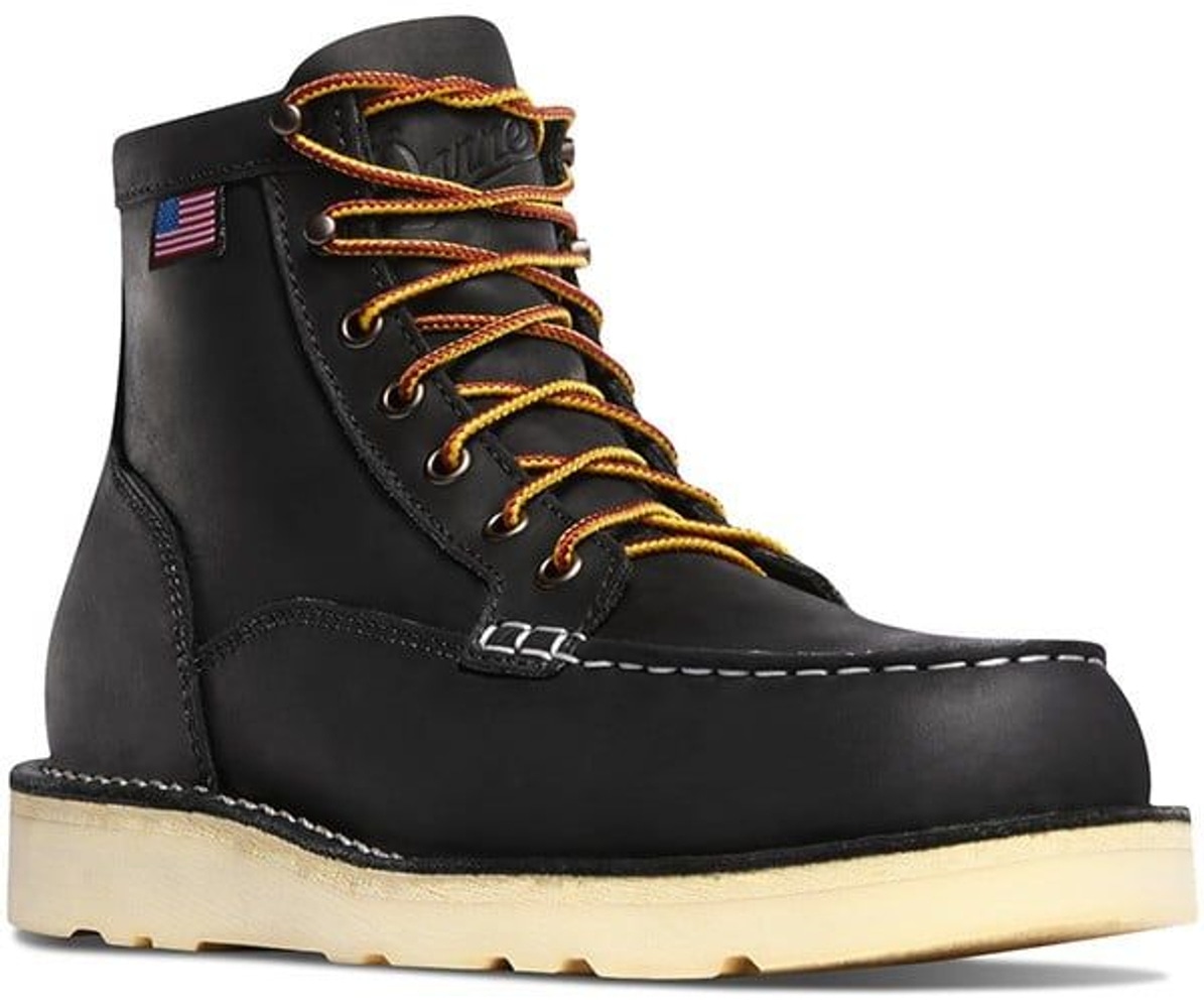 productImage: Bull Run Moc Toe 6" nahkakengät, musta