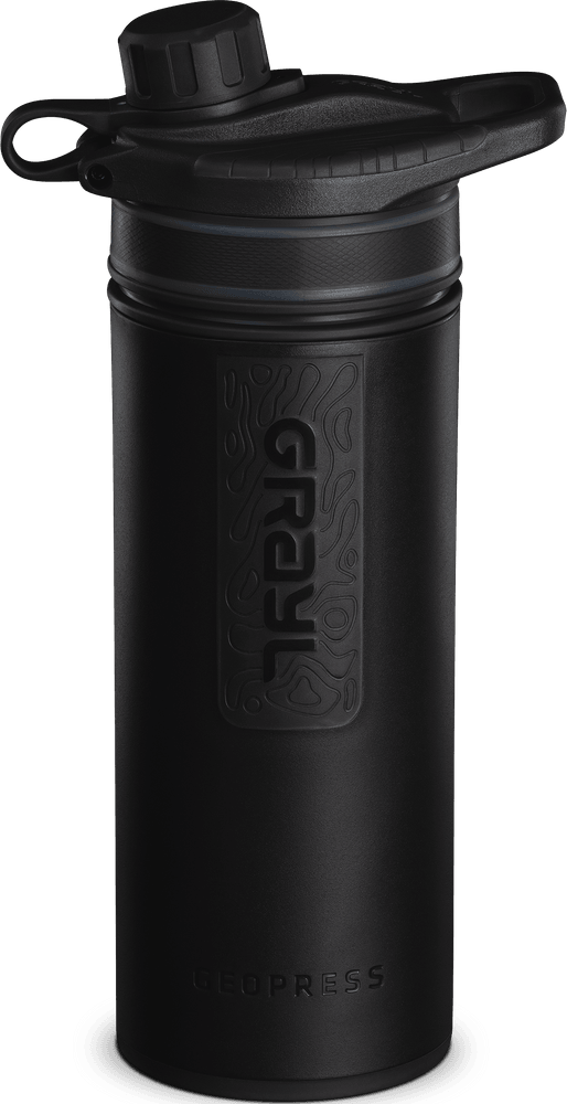 productImage: GeoPress Purifier Bottle vedensuodatin, musta