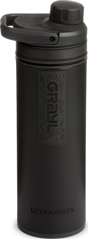 productImage: UltraPress Purifier Bottle vedensuodatin, musta
