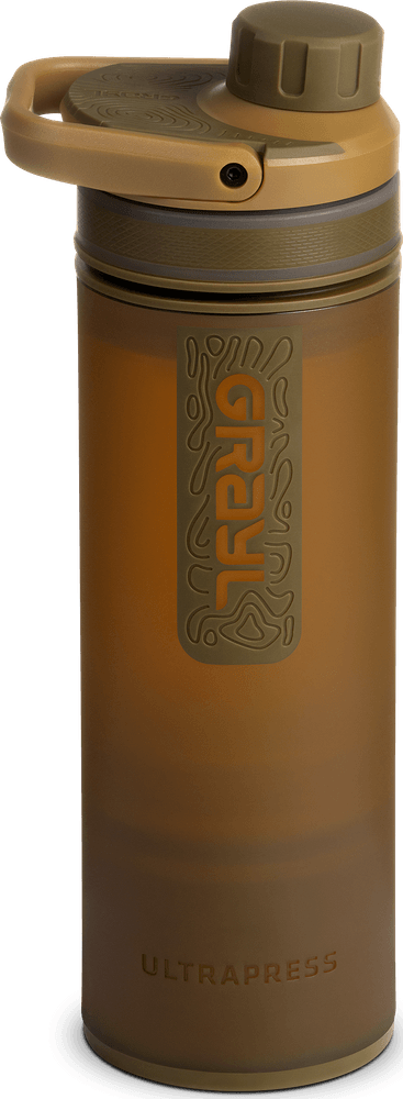 productImage: UltraPress Purifier Bottle vedensuodatin, Coyote Brown