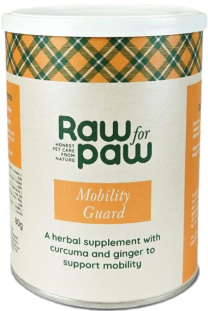 productImage: Raw for Paw Mobility Guard yrttiseos nivelille 80 g