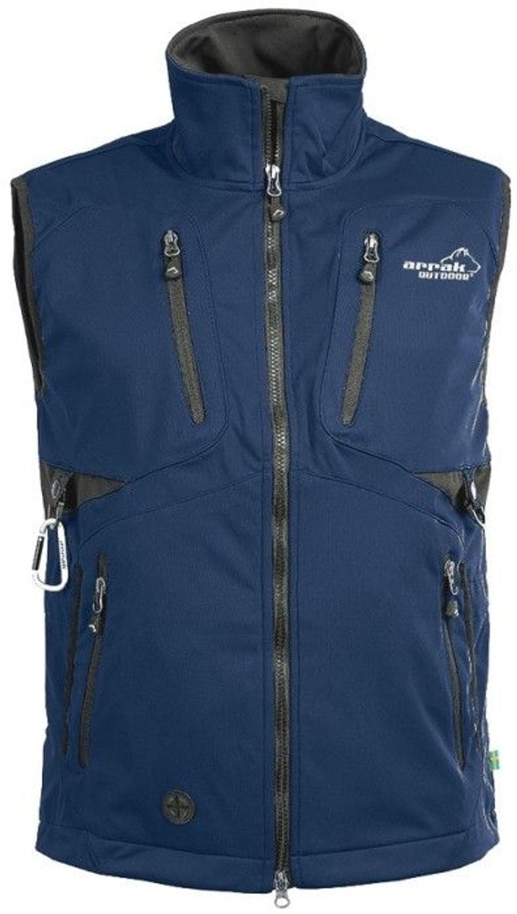 productImage: M's Acadia Softshell Vest Navy