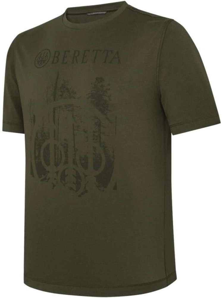 productImage: M's Outline T-Shirt Dark Olive