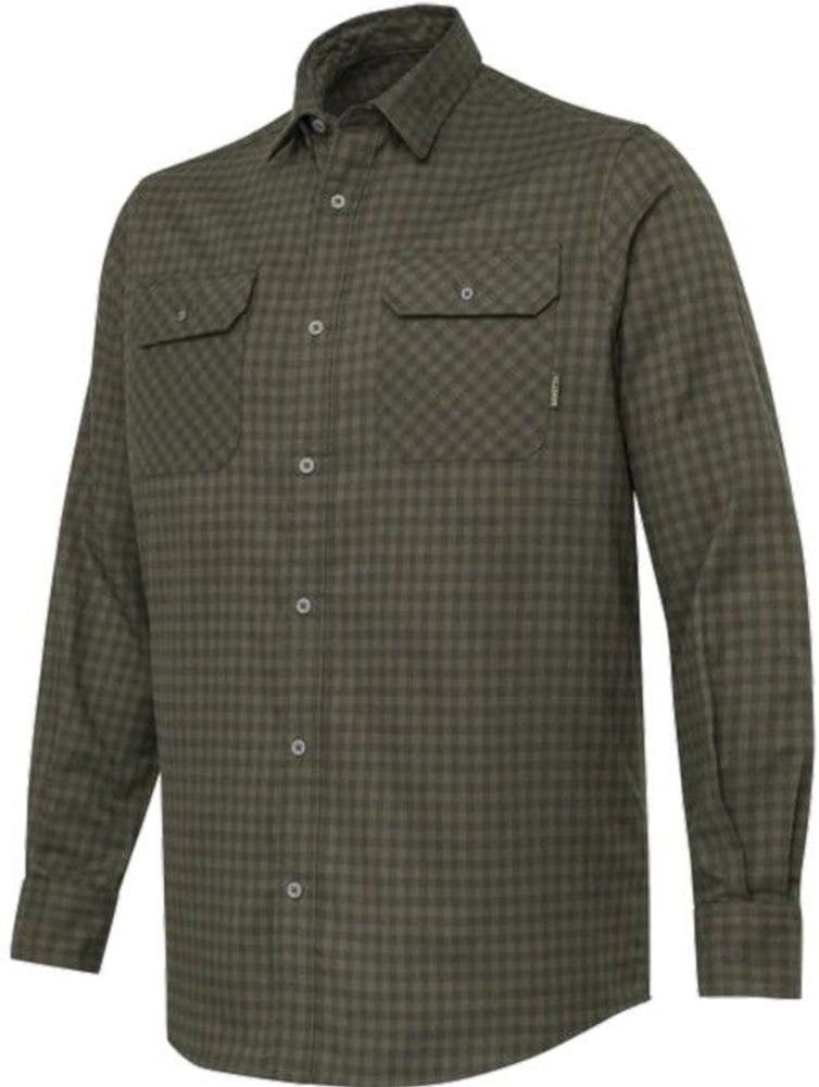 productImage: M's Cadet Flannel Shirt Green/Brown Check