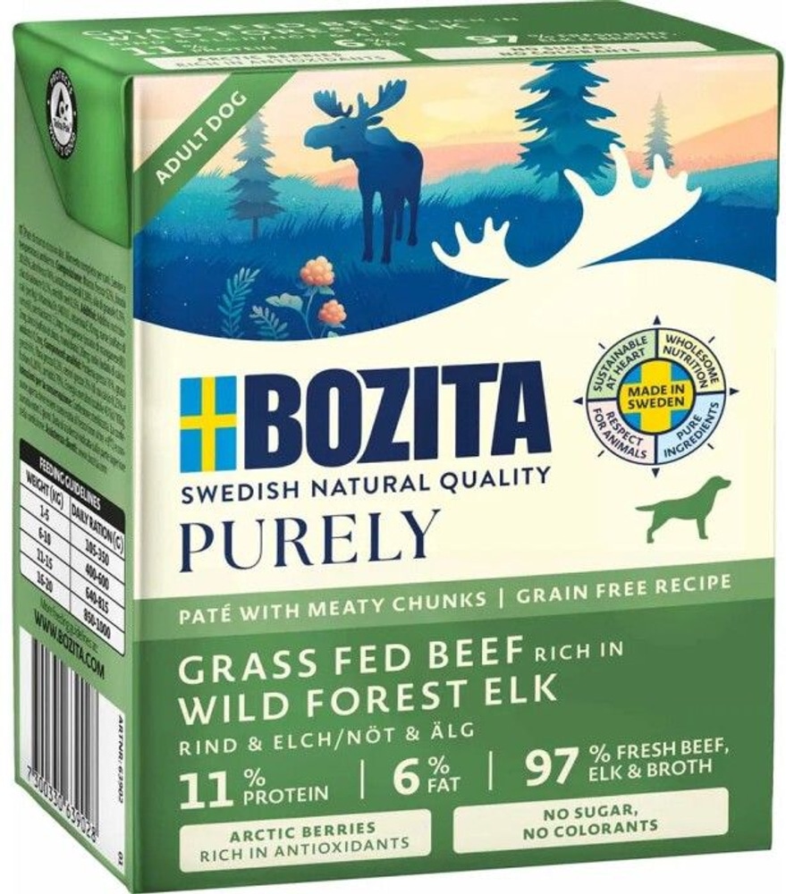 productImage: Dog Purely Pate Elk 370 g