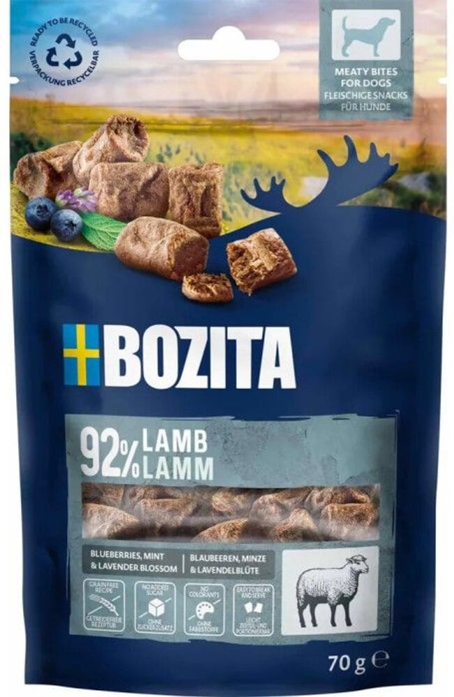 productImage: Snacks Meaty Bites Lamb 70 g