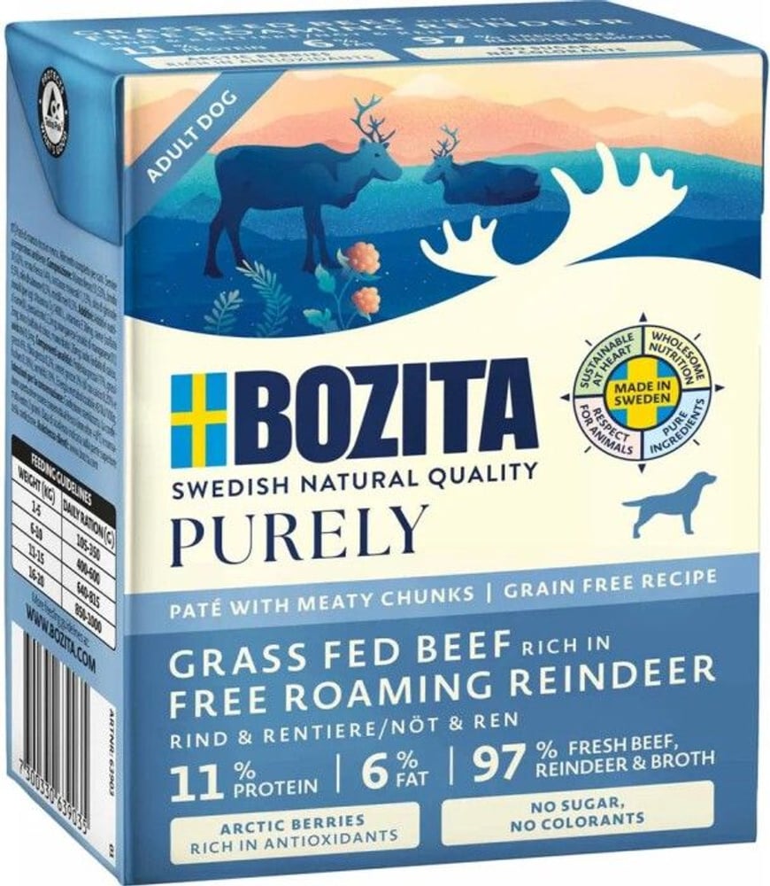 productImage: Dog Purely Pate Reindeer 370 g