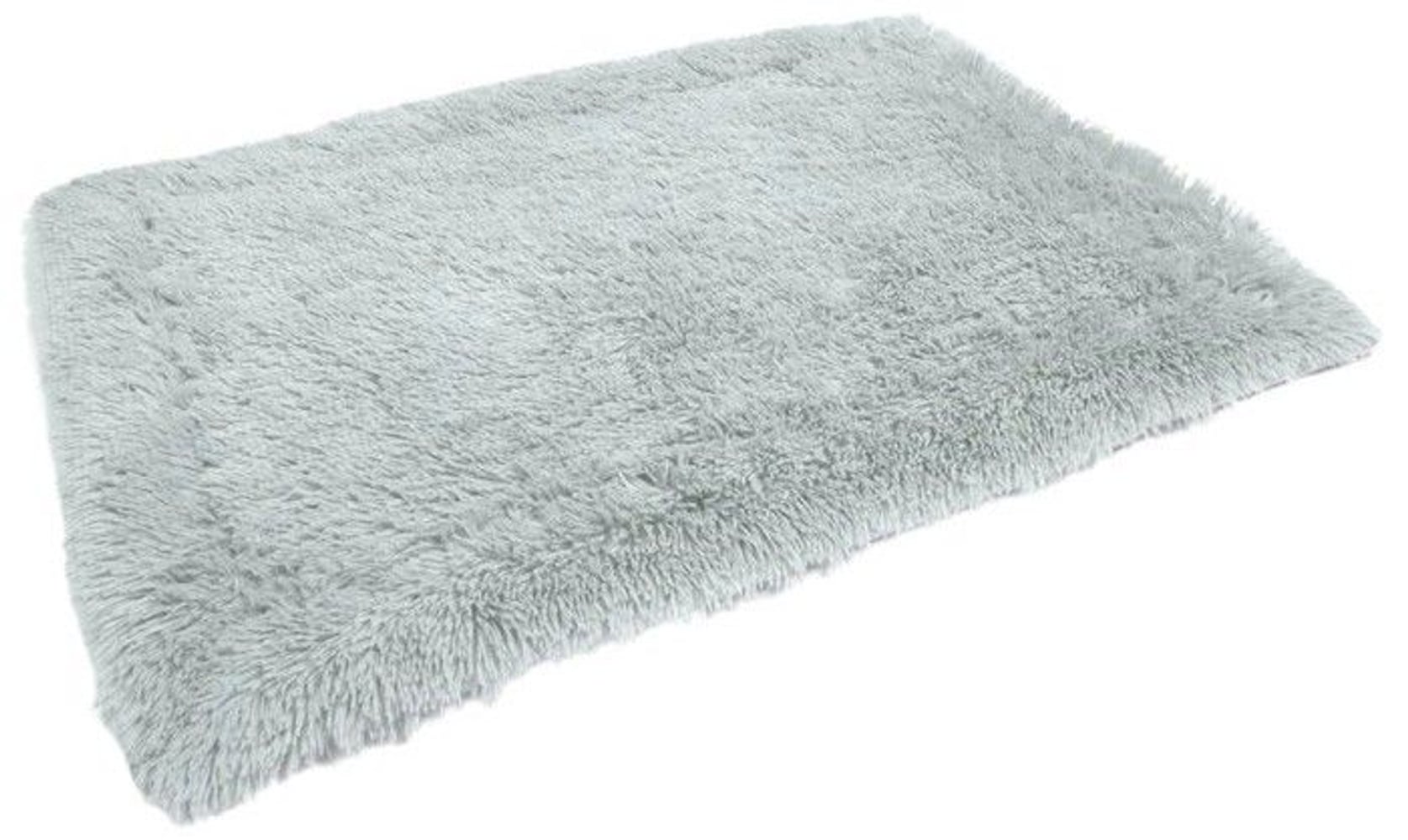 productImage: Fluffy Calming Bed Light Grey Rectange M