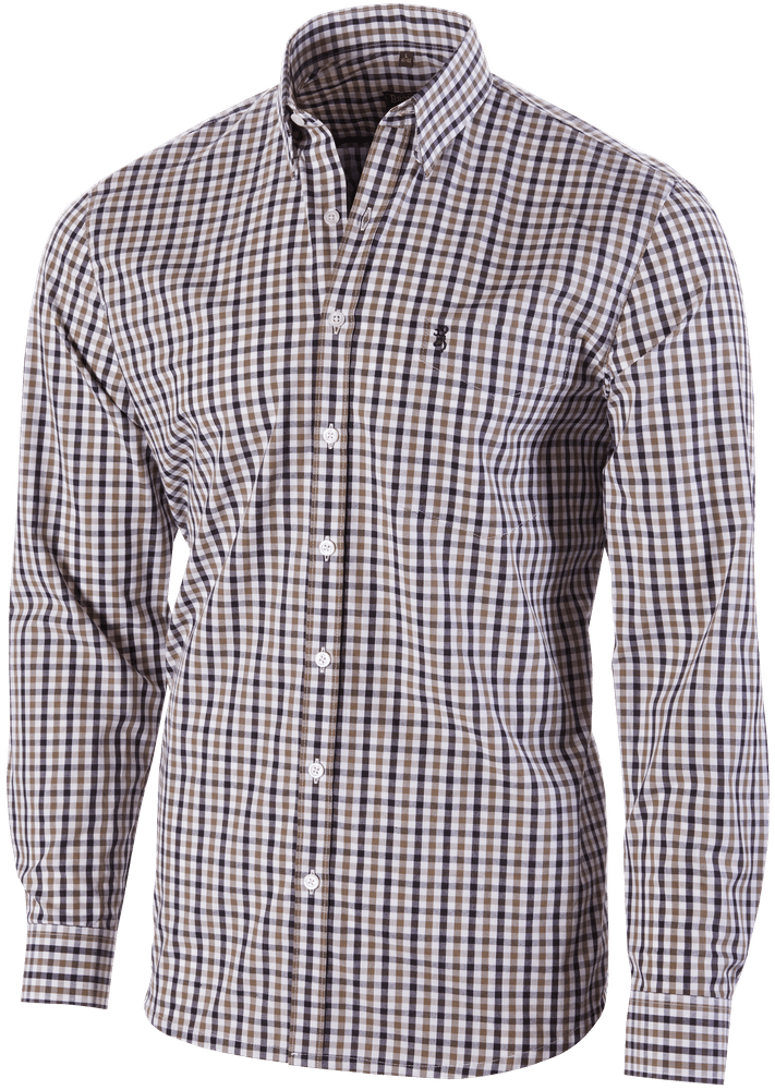 productImage: Sean Shirt kauluspaita, ruskea