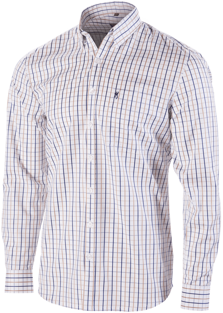 productImage: James Shirt kauluspaita, vaaleanruskea